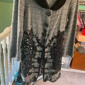 Nick and Zoe tunic cardigan